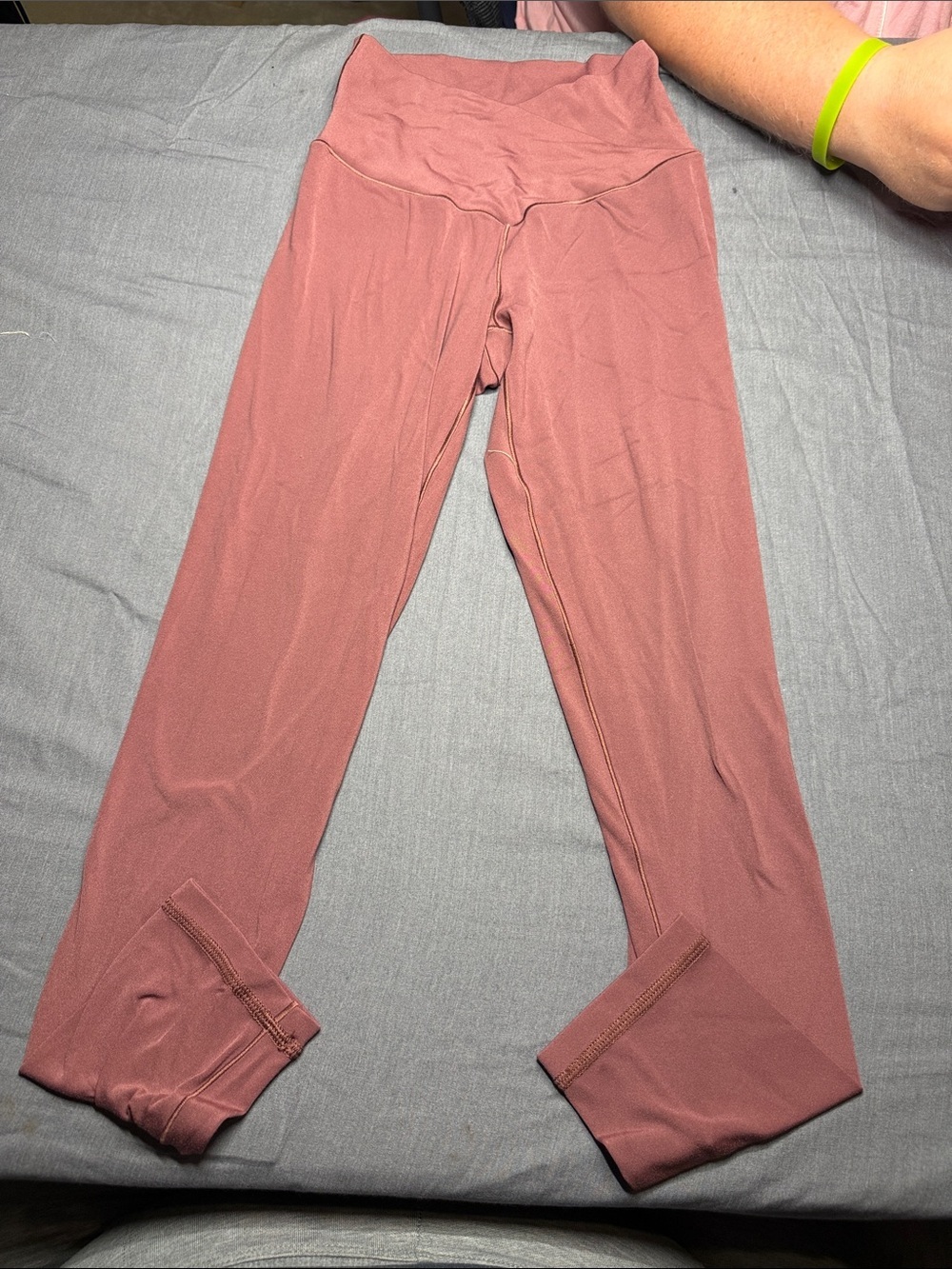 Off-Line by Aerie High-Waist Leggings in Dusty Rose